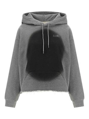 MM6 MAISON MARGIELA: Felpe e maglie - Felpa con cappuccio spray