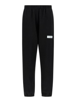 MM6 MAISON MARGIELA: Pantalones deportivos - Pantalones Deportivos - Negro