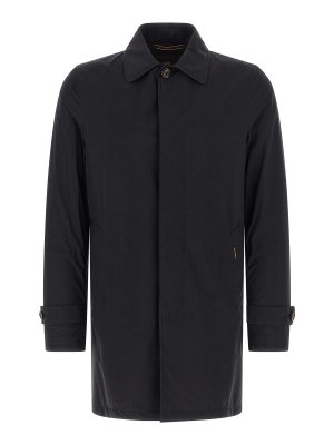 MOORER: Trenchcoats - Trenchcoat - Blau