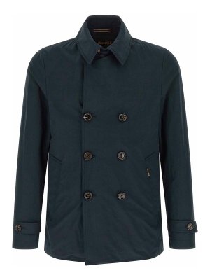 MOORER: Trenchcoats - Trenchcoat - Blau