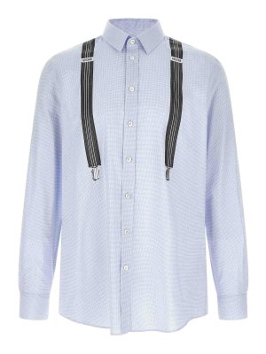 MOSCHINO: Chemises - Chemise - Bleu Clair