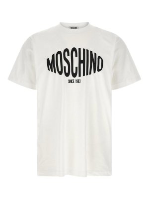MOSCHINO: t-shirt - T-shirt  con logo