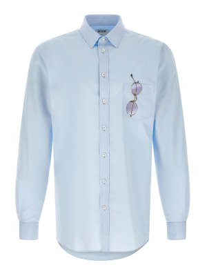 MOSCHINO: shirts - Trompe-Lil Print Shirt