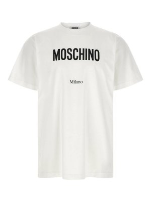 MOSCHINO: Tシャツ - Tシャツ - 白