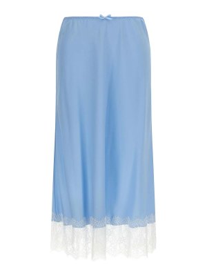 MOSCHINO: flared jeans - Lace Skirt