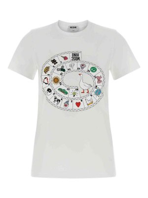 MOSCHINO: Camisetas - Camiseta - Blanco