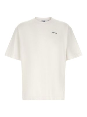 OFF-WHITE: T-shirts - T-Shirt - Weiß