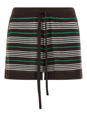 P.A.R.O.S.H.: Trousers Shorts - Listripes Shorts