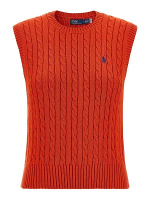 POLO RALPH LAUREN: Chalecos - Chaleco - Rojo