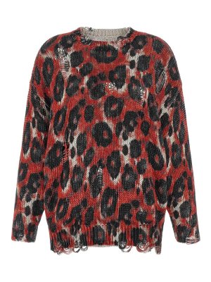 R13: Pull col rond - Pull Col Rond - Rouge