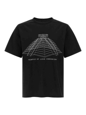 RICK OWENS: T-shirts - T-Shirt - Schwarz