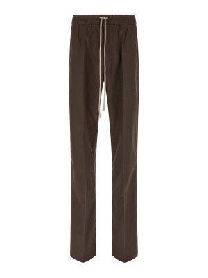 RICK OWENS: casual trousers - Dietrich Drawstring Pants