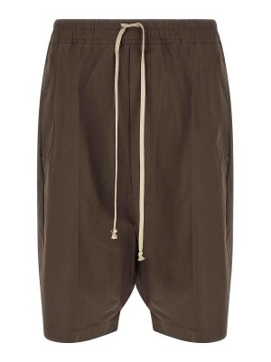 RICK OWENS: トラウザーショーツ - ショートパンツ - ブラウン