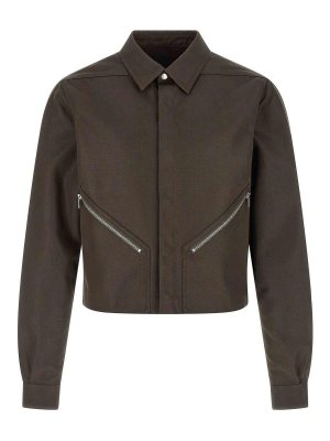 RICK OWENS: Hemden - Hemd - Braun