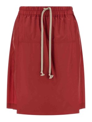 RICK OWENS: Shorts - Shorts - Rojo