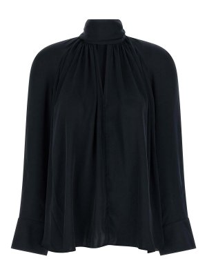 ROTATE Birger Christensen: ブラウス - ブラウス - ブルー