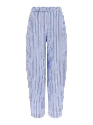 ROTATE Birger Christensen: Pantalones casual - Pantalón Casual - Azul Claro