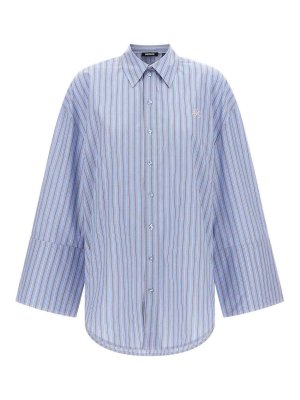 ROTATE Birger Christensen: Camisas - Camisa - Azul Claro