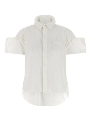 Sacai: Camisas - Camisa - Blanco