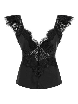 Self Portrait: Tops und Tank Tops - Top - Schwarz