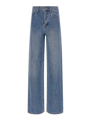 Self Portrait: ストレートジーンズ - ストレートジーンズ - ブルー