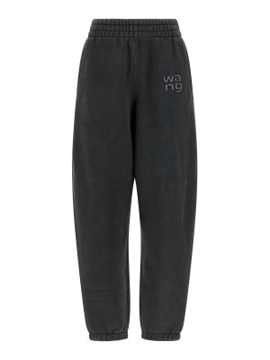 T BY ALEXANDER WANG: Pantalones deportivos - Pantalones Deportivos - Negro