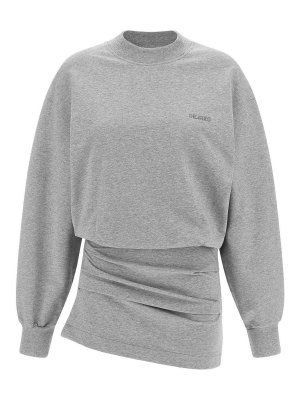 The Attico: abiti al ginocchio - Vestito  in felpa mista