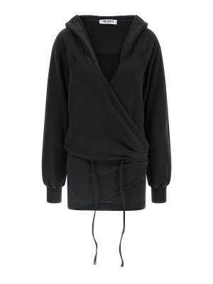 The Attico: knee length dresses - Hooded Dress