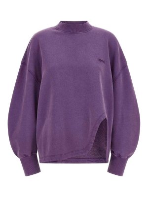 The Attico: Felpe e maglie - Felpa con spacco sagomato