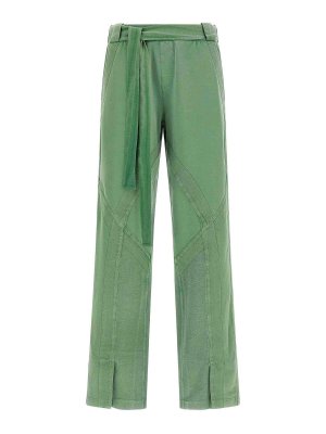 The Attico: Pantalones casual - Pantalón Casual - Verde