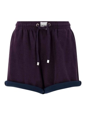 The Attico: トラウザーショーツ - ショートパンツ - 紫