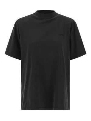 The Attico: Camisetas - Camiseta - Negro