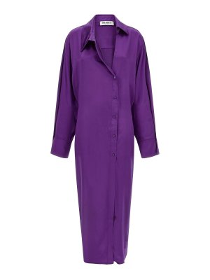 The Attico: ニーレングスドレス - 膝丈ドレス - 紫