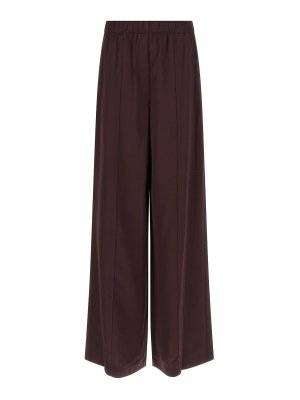 TORY BURCH: casual trousers - Shiny Pants