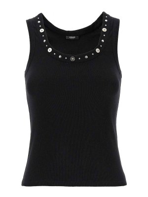 VERSACE: Tops und Tank Tops - Top - Schwarz