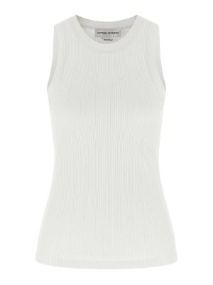 VICTORIA BECKHAM: Tops & Tank tops - Rib Tank Top