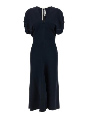 VICTORIA BECKHAM: knee length dresses - Edith Dress