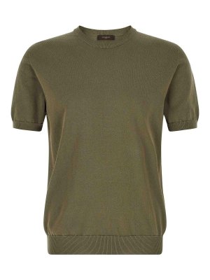 ZANONE: クルーネック - クルーネック - 緑