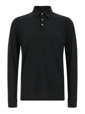 ZANONE: Poloshirts - Poloshirt - Schwarz