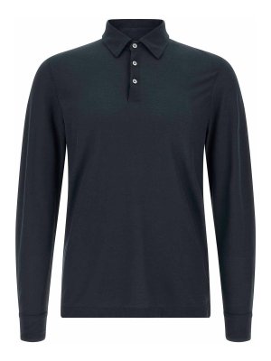 ZANONE: polo - Polo in cotone ghiaccio