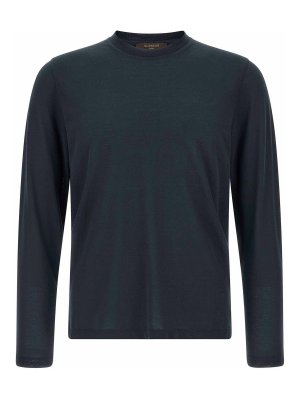 ZANONE: T-shirts - T-Shirt - Blau