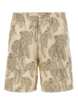 JACQUEMUS: トラウザーショーツ - ショートパンツ - ベージュ