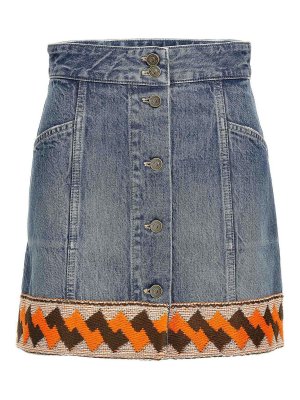 VALENTINO GARAVANI: mini skirts - Trimming Skirt