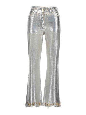 JACQUEMUS: straight leg jeans - Le De Nmes Court Articha Jeans