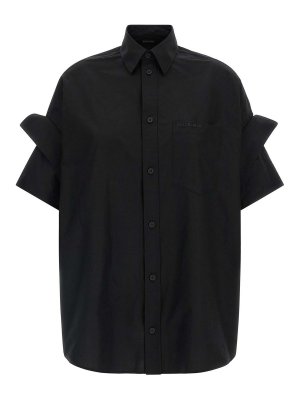 BALENCIAGA: シャツ - シャツ - 黒