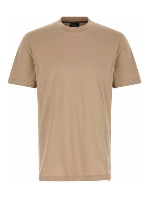 BRIONI: t-shirts - Carbonated Cotton T-Shirt