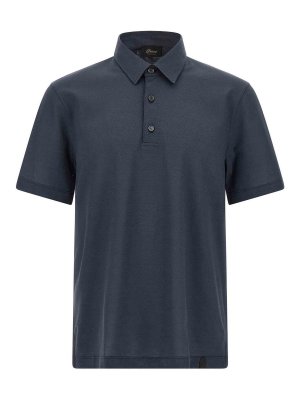 BRIONI: polo shirts - Cotton Polo Shirt