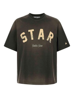 GOLDEN GOOSE: T-shirts - T-Shirt - Gris