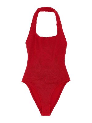 HUNZA G: Badeanzüge - Badeanzug - Rot