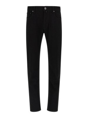 JACOB COHEN: ストレートジーンズ - ストレートジーンズ - 黒